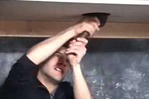 French guy Jerks large dark shlong