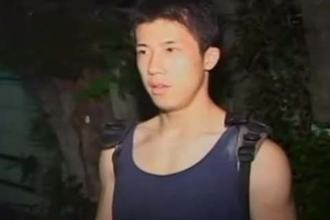 lewd man Gives handjob