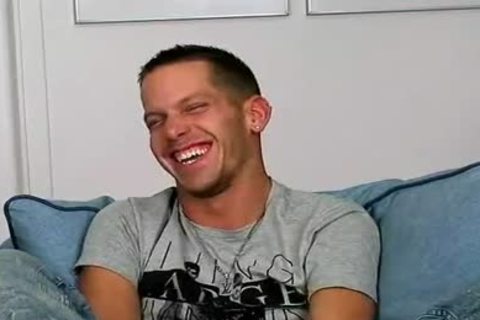 horny dude With long rod