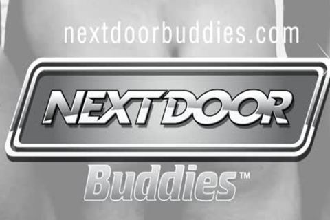 Three gay males pound Each Others booties At The Same Time