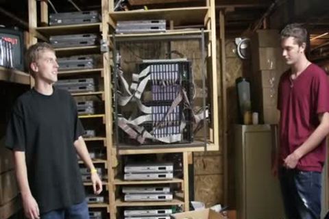 Eat My sperm Faggot - Scene 3 - Factory video