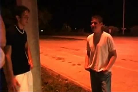 2 gay boyz poke Straight lad