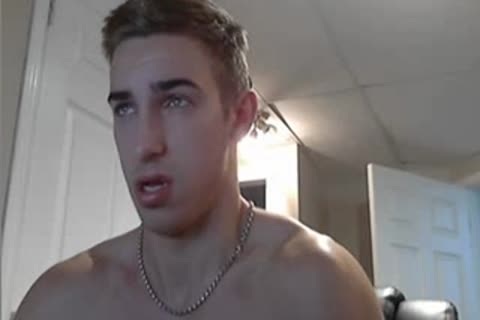 Canadian nice-looking teen,huge shlong,pretty sleazy butthole