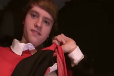 monstrous Wide Tool hairless wanking For The Camera And Spilling spooge