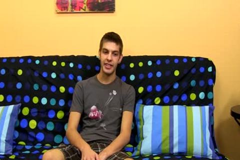 kinky brunette Max Morgan Interview Then Jerking Session - BoyFriendTVcom