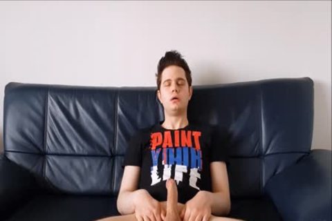 Toby The German lad receives An orgasm 2 - Paint Your Life
