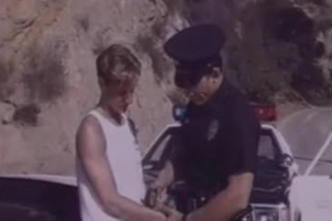 twink Arrested By Cop & Hard pounded.