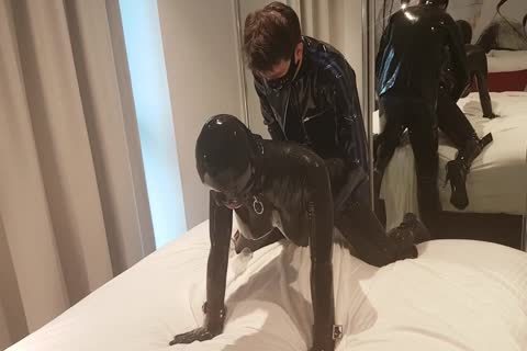 banging A sexy Rubber Doll