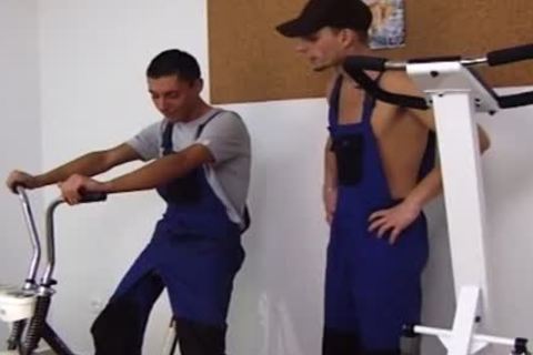 brunette hair teen spreads His pooper For A big weenie