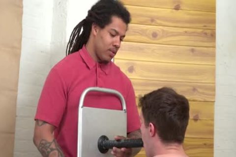 Frat legal age teenager Takes bare arsehole banging From BBC Hunk