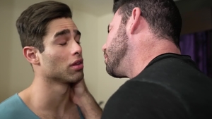 IconMale: Latin Lucas Leon and hairy Billy Santoro blowjob cum