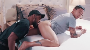 NoirMale.com: Ebony XL together with Travis Yukarin rimjob