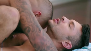 NoirMale - Ebony Seth Santoro interracial fuck