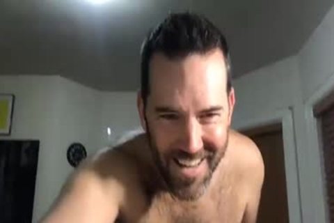 older man Masturbating His knob In Live