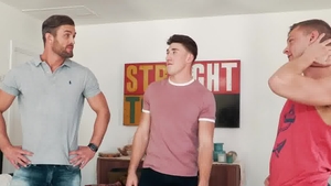 Hot House - Bareback hard slamming escorted by Wess Russel