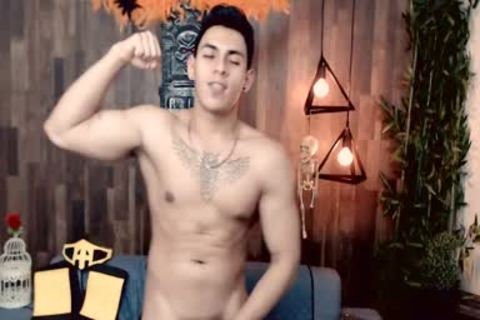 Aiden Stronghold On Flirt4Free - Latino With delicious knob dildos And Fingers His taut bushy gap