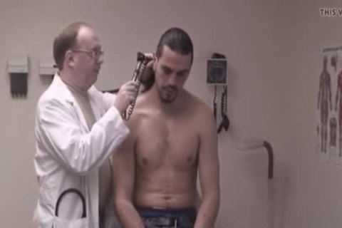 lengthy Haired Gym Teacher receives His Yearly Physical