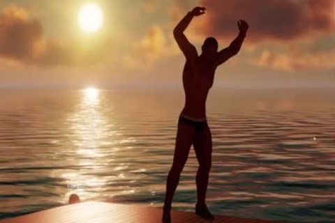 nasty man Dancing  , 3D Animation , 3D anime