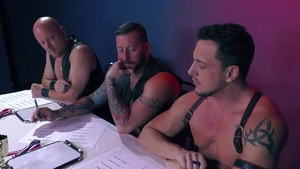 Club Inferno Dungeon: Tattooed Sam Syron wishes loud sex