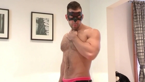 Maskurbate - Charming & muscled jock Nathan fucked all the way