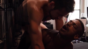 Drill My Hole - Very hot american gay really enjoys gagging