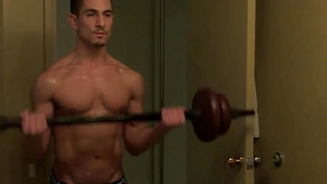 AmericanMuscleHunks - Athletic Taylor gets plowed