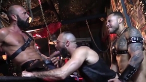 Fit obscene Fuckers In A Fetish Bar! ?
