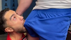 Cheerleader receives pounded