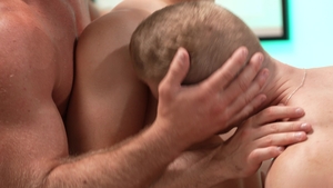 Falcon Studios: Spit-Roasting Twunk Takes It Deep