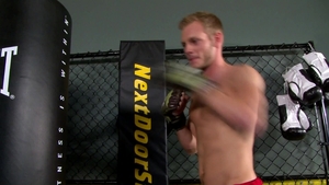 Next Door Buddies: Masturbating on the Mat