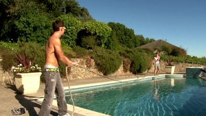 Next Door Twink: Johnny's Cunning Drenched Win