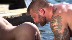 Bro Seeking Bro: Glistening Bodies Under Desert Heat