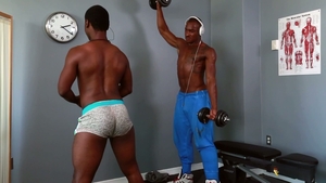 Next Door Studios: Glutes Galore: A Hot Gym Encounter