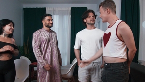 Men: Daddy Fucks The Red-Headed Twink on Command